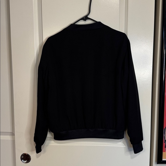 Zara Basic Collection Black  Cropped Jacket - Picture 6 of 10